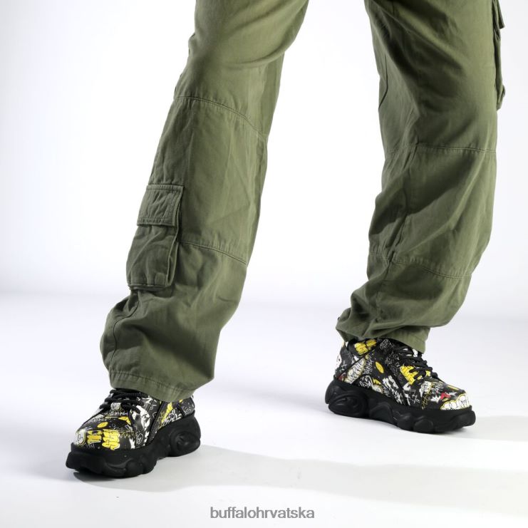crni grafit Buffalo cld corin tenisica low vegan |tenisice TDD6T209